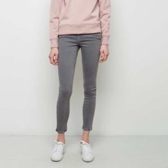 Acne Studio Skin 5 Smoke Gray Jeans - Picture 1 of 16
